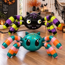 Halloween Jumbo Standing Spider Balloons - 2 PACK